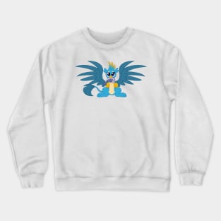 Gallus caught a fish Crewneck Sweatshirt